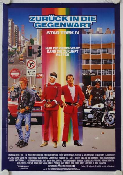 Star Trek IV - The Voyage Home original release german movie poster